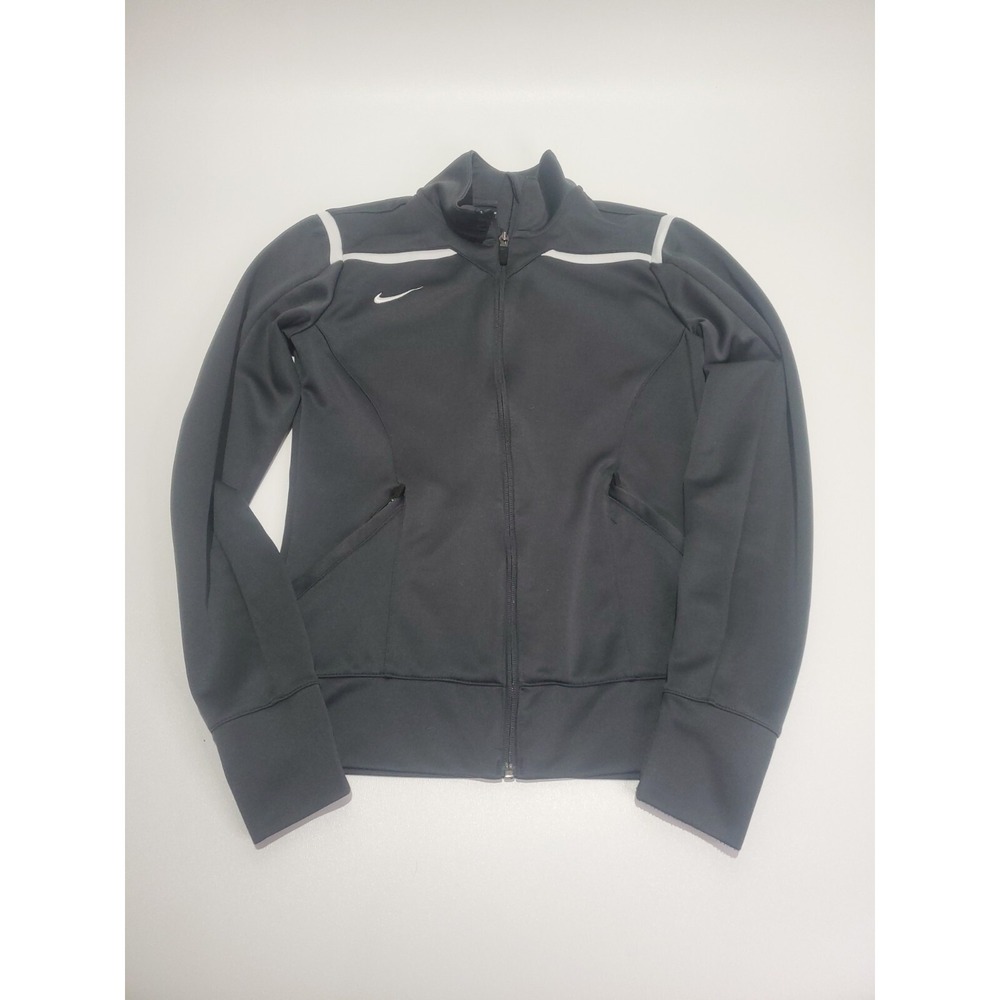 Nike Women's Full Zip Dri-Fit Jacket, Small, Green